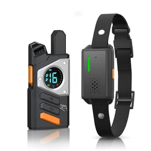 YEVYO Dog Shock Collar with Remote Control - Adjustable Training Collar with Voice Playback, Auto & Manual Bark Modes, Dual Dog Control, Waterproof E Collar for Small Medium Large Dogs - Black YEVYO Dog Shock Collar with Remote Control - Adjustable Training Collar with Voice Playback, Auto & Manual Bark Modes, Dual Dog Control, Waterproof E Collar for Small Medium Large Dogs - Black