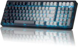ZORNHER ZH870 Wireless Mechanical Gaming Keyboard,80% Black Custom