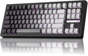 ZORNHER ZH870 Wireless Mechanical Gaming Keyboard,80% Black Custom
