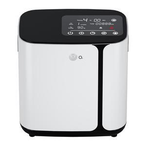 MONPORT Smart Lightweight Oxygen Concentrator : 1-6L Adjustable Flow, Ultra Quiet with Child Lock & Overheat Protection, 4H Timer, Design for Elderly Care