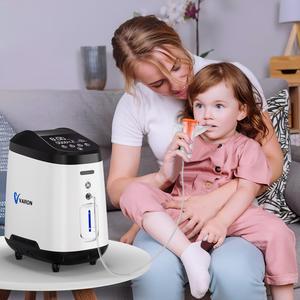 MONPORT 8-Level Oxygen Machine - 24H Continuous Operation, Voice-Guided Interface, Built-in Humidifier & Emergency SOS for Elderly/Home Use