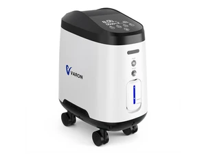 Varon| 9L Home Oxygen Concentrator, 1-9 L/min Adjustable Flow, 93% High Purity, 45dB Quiet Operation, 8-Hour Timer, Voice Prompt & SOS Call Function Varon| 9L Home Oxygen Concentrator, 1-9 L/min Adjustable Flow, 93% High Purity, 45dB Quiet Operation, 8-Hour Timer, Voice Prompt & SOS Call Function