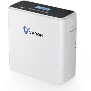 Monport | Lightweight Portable Oxygen Machine: 1-6 L/min, 93% O2, 3H Timer, AC/Car/Battery Powered w/ Backpack, Remote, 3H Timer, >100 Mins Runtime Monport | Lightweight Portable Oxygen Machine: 1-6 L/min, 93% O2, 3H Timer, AC/Car/Battery Powered w/ Backpack, Remote, 3H Timer, >100 Mins Runtime