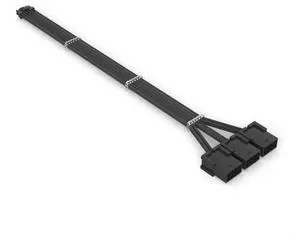 3090Ti&40 Series PCIE5.0 12+4P to Pci-e8P*3 nylon braided network cable