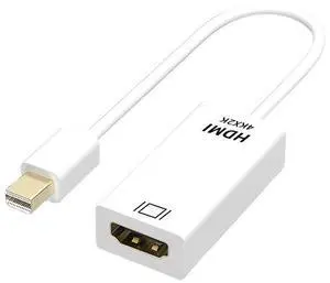 miniDP to HDMI adapter 4k laptop host to TV monitor graphics card converter High definition