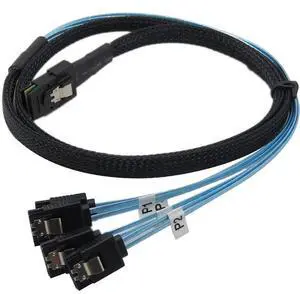 Server array card MiniSAS36PSff-8087 pair 4*sata7P connection cable data transmission line