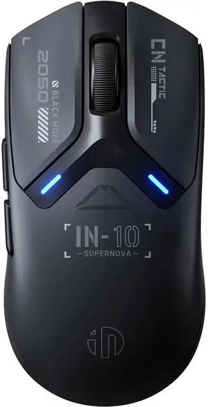 Superlight Wireless Gaming Mouse, 60g Lightweight, 8K Polling Rate, up to 26,000 DPI, Tri-Mode Bluetooth 5.0 / 2.4G wireless / Type-C wired modes Gaming Mice, PAW3395 Sensor, Fully Programmable
