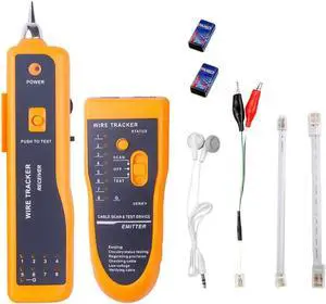 Wire Tracker Tracer Toner Telephone Ethernet LAN Network Cable Tester Detector Line Finder For RJ11 RJ45 Cat5 Cat6