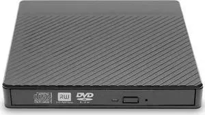 WISDUM External DVD CD +/-RW Drive, TYPE C & USB 3.0 Portable CD/DVD Player Burner Writer Reader Optical CD ROM Disk Drive, External CD DVD Drive for Laptop Desktop, Linux Windows 11/10/8/7/XP Mac OS