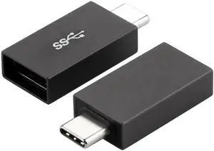 USB C to USB 3.0 Adapter, Hannord 2 Pack USB C to A Male to Female Adapter Compatible with MacBook 2018 2017 2016, Samsung Galaxy Note 8, Galaxy S8 S8+ S9, Google Pixel, Nexus, and More
