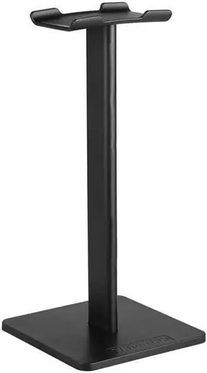 Universal Headphone Holder Portable Headset Stand Detachable TPU Material Easy Installation Earphone Display for Home Exhibition Center Store - Black