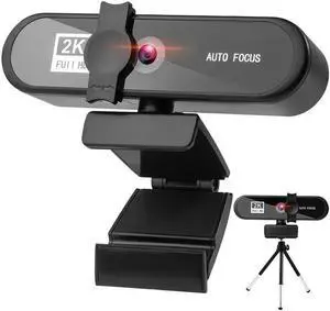 Full HD WebCam 2K Webcam Computer PC Web Cam Webcam Auto Focus Laptop Camera For Youtube Skype Live Broadcast Video Work