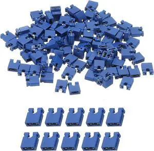 100pcs 2.54mm Standard Circuit Board Shunts Short Circuit Connection Pin Blocks for Arduino Raspberry Pi PCB PC (Blue) 100pcs 2.54mm Standard Circuit Board Shunts Short Circuit Connection Pin Blocks for Arduino Raspberry Pi PCB PC (Blue)