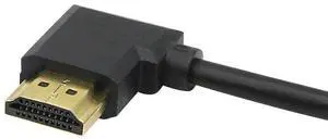 DIXSG Gold Plated High Speed 90 Angle Right HDMI Male to Left HDMI Male Adapter Cable Supports Ethernet, 3D and Audio Return (0.3M 2Pack LL-LL) DIXSG Gold Plated High Speed 90 Angle Right HDMI Male to Left HDMI Male Adapter Cable Supports Ethernet, 3D and Audio Return (0.3M 2Pack LL-LL)