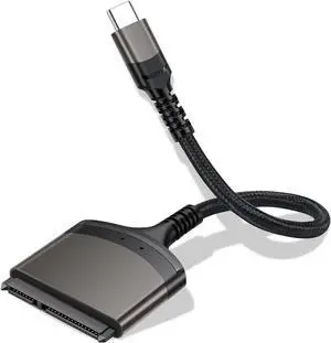 DIXSG SATA to USB C Adapter Cable, USB-C to 2.5" SATA III Hard Driver Adapter - Aluminum Shell Nylon Cord External Converter USB C to SATA Cable for SSD/HDD Data Transfer giyqxHw DIXSG SATA to USB C Adapter Cable, USB-C to 2.5" SATA III Hard Driver Adapter - Aluminum Shell Nylon Cord External Converter USB C to SATA Cable for SSD/HDD Data Transfer giyqxHw