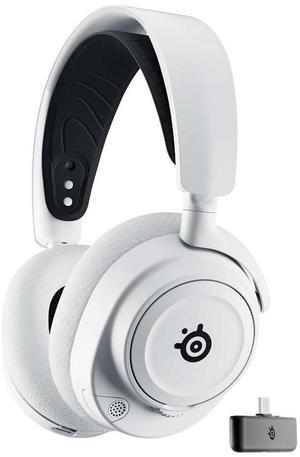 SteelSeries Arctis Nova 7X | Multi-Platform Wireless Bluetooth Black Gaming Headset | ClearCast Gen 2 Mic For Xbox, PC, Mac, Nintendo Switch, PS4, PS5, VR, Occulus Quest 2 | White