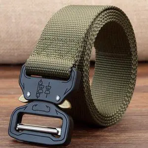 Quick-Release Tactical Belt - Outdoor Nylon Cobra Buckle Strap