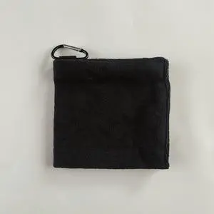 Microfiber Golf Towel - Clip-On Ball & Club Cleaner for Outdoor Sports
