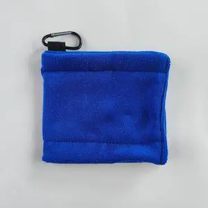 Microfiber Golf Towel - Clip-On Ball & Club Cleaner for Outdoor Sports