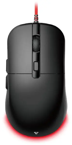 DUCI KANATA VX9 Wired Gaming Mouse, 3600 DPI, 5 MILLION CLICKS, 7 Lighting Effects Rainbow Illumination, Ergonomic, Gamer Desktop Laptop Gaming Mouse for Windows 7/8/10/XP Vista Linux MacOs, Black