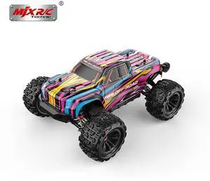 DUCI MJX16209, 4WD RC High Speed Vehicle, Bigfoot Model Toy Vehicle, Full Scale 1:16, Speed 45km/h, Range 10 Minutes, Brushless, red (1 Battery)