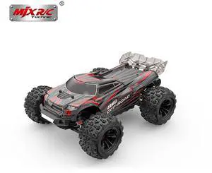 DUCI MJX16210, 4WD Remote Control High Speed Vehicle, Bigfoot Model Toy Car, Full Scale 1:16, Speed 45km/h, Range 10 Minutes, Brushless, black(1 Battery)
