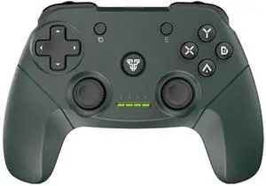 DUCI REVOLVER II WGP12 Gamepad Wireless,Suitable for PC, PS3, 10-hour battery life,  17 Buttons, 2.5Hz Receiver, Green
