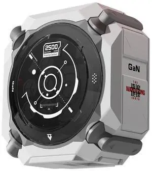 DUCI helium flash fast charging co branded charger, ultra fast charging, intelligent and safe, gift box style, Gray