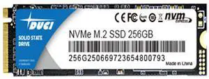 DUCI 256GB NVME M.2 universal internal SSD Solid State , Notebook and PC laptop, PCIE3.0 interface, Speeds Up to 1700MB/s,for Gaming, Work