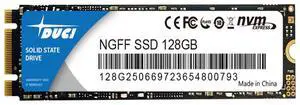 DUCI universal internal SSD Solid State 128GB NGFF M.2, Notebook and PC laptop, SATA3.0 interface, Speeds Up to 512MB/s,for Gaming, Work