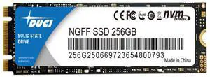 DUCI universal internal SSD Solid State 256GB NGFF M.2, Notebook and PC laptop, SATA3.0 interface, Speeds Up to 504MB/s,for Gaming, Work