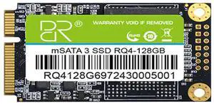 DUCI MSATA 128GB SSD, Universal SSD with speeds up to 512MB/s for Notebook and Desktop PCs for Gaming/Work, Green