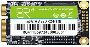 DUCI MSATA 1T SSD, Universal SSD with speeds up to 506MB/s for Notebook and Desktop PCs for Gaming/Work, Green