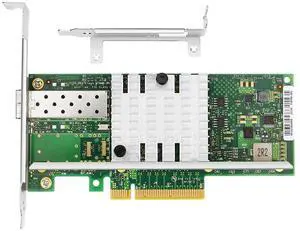 IOCREST PI29F11, PCIe to Single-Port 10GbE Optical Network Interface Card, 1×10G SFP+ Port, PCI Express 2.0 (5 GT/s), Compatible with PCIe x8/x16, Supports Windows, Linux, VMware, UEFI