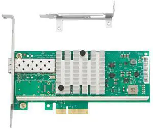 IOCREST PI29F12, PCIe to Single-Port 10GbE Optical Network Interface Card, 1x 10G SFP+ Port, PCI Express 2.0 (5 GT/s), Compatible with PCIe x4/x8/x16, Supports Windows, Linux, VMware, UEFI