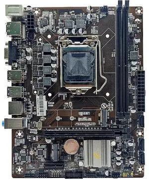 ASL H311M-D4 M-ATX Motherboard, Supports 6/7/8/9th Gen LGA1151, 2xDDR4, HDMI+VGA, 3×SATA3 + M.2,  1x PCI-E x16, 1x PCI-E x1 slots