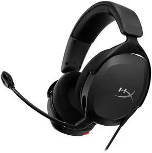 HyperX Cloud Stinger 2 Core  PC Gaming wired Headset, Lightweight Over-Ear Headset with mic, Swivel-to-Mute mic Function, DTS Headphone:X Spatial Audio, 40mm Drivers,Black