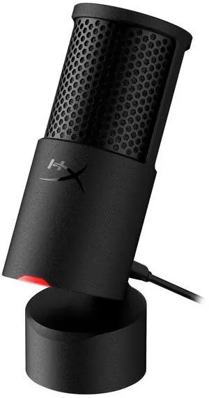 HyperX SoloCast 2 USB Condenser Gaming Microphone, for PC, PS5, PS4, and Mac, Tap-to-Mute Sensor, Cardioid Polar Pattern, Great for Streaming, Podcasts, Twitch, YouTube, Discord - Black