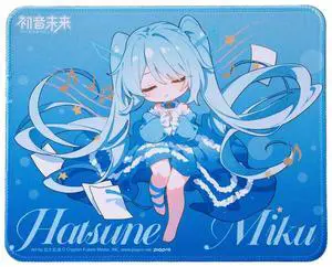 Moeyu Hatsune Miku A Sound Dreamscape Small Desk Mat, 260mm x 210mm x 3mm, Natural Rubber, Non-Slip Bottom, Knitted Hemmed Edges, Durable, Fade-Resistant, Suitable for Gaming and Office Use Moeyu Hatsune Miku A Sound Dreamscape Small Desk Mat, 260mm x 210mm x 3mm, Natural Rubber, Non-Slip Bottom, Knitted Hemmed Edges, Durable, Fade-Resistant, Suitable for Gaming and Office Use