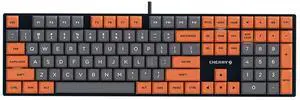 CHERRY KC200 MX Wired Mechanical Keyboard, 108 keys, Candy Color, PBT Keycaps, Multimedia Keys, Full Anti-Ghosting, Ideal for Office and Gaming, Orange Jade Switch CHERRY KC200 MX Wired Mechanical Keyboard, 108 keys, Candy Color, PBT Keycaps, Multimedia Keys, Full Anti-Ghosting, Ideal for Office and Gaming, Orange Jade Switch