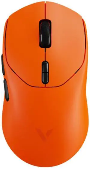 RAPOO VT1 Max Wireless Dual-Mode Gaming Mouse: 30,000 DPI, PixArt 3950 Ultimate Gaming-Grade Custom Engine, Dual 8K Polling Rate, 750-Hour Ultra-Long Battery Life, 49g Lightweight Design, Orange RAPOO VT1 Max Wireless Dual-Mode Gaming Mouse: 30,000 DPI, PixArt 3950 Ultimate Gaming-Grade Custom Engine, Dual 8K Polling Rate, 750-Hour Ultra-Long Battery Life, 49g Lightweight Design, Orange