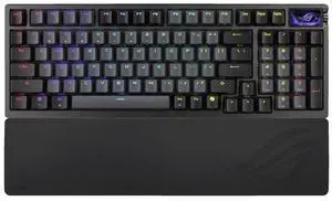 ASUS ROG Azoth 98 HE Wireless DIY Custom Magnetic Gaming Keyboard - OLED Display,8K Wireless Polling Rate,2nd Gen ROG Magnetic Switch&Keyboard Stabilizers, PBT Keycaps,6-Layer Noise Reduction,Black ASUS ROG Azoth 98 HE Wireless DIY Custom Magnetic Gaming Keyboard - OLED Display,8K Wireless Polling Rate,2nd Gen ROG Magnetic Switch&Keyboard Stabilizers, PBT Keycaps,6-Layer Noise Reduction,Black