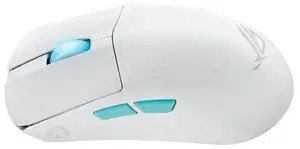 Asus ROG Harpe Ace Aim Lab Edition Gaming Mouse, 54 g Ultra-Lightwieght, Connectivity (2.4GHz RF, Bluetooth, Wired), 36K DPI Sensor, 5 Programmable Buttons, ROG SpeedNova, Esports & FPS Gaming, White Asus ROG Harpe Ace Aim Lab Edition Gaming Mouse, 54 g Ultra-Lightwieght, Connectivity (2.4GHz RF, Bluetooth, Wired), 36K DPI Sensor, 5 Programmable Buttons, ROG SpeedNova, Esports & FPS Gaming, White
