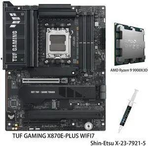 ASUS ProArt X870E-CREATOR WIFI Motherboard & AMD Ryzen 9 9950X3D