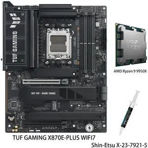 ASUS ProArt X870E-CREATOR WIFI Motherboard & AMD Ryzen 9 9950X3D