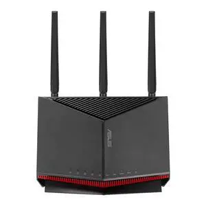ASUS RT-BE86U Gaming Router, BE6800 Dual-Band, WiFi 7, Supports 4096-QAM, Multi-Link Aggregation (MLO), 10G Ethernet Port, Three Major AI Functions & Professional Guest Network ASUS RT-BE86U Gaming Router, BE6800 Dual-Band, WiFi 7, Supports 4096-QAM, Multi-Link Aggregation (MLO), 10G Ethernet Port, Three Major AI Functions & Professional Guest Network