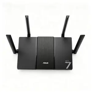 ASUS RT-BE57 Black Gaming Accelerated Router, BE3600 WiFi 7 Expandable AiMesh Router, 4K-QAM, MLO, 2.5G WAN Port, 3×1G Ports, Parental Controls, IoT Network, Kids Network, VPN Support - Black ASUS RT-BE57 Black Gaming Accelerated Router, BE3600 WiFi 7 Expandable AiMesh Router, 4K-QAM, MLO, 2.5G WAN Port, 3×1G Ports, Parental Controls, IoT Network, Kids Network, VPN Support - Black
