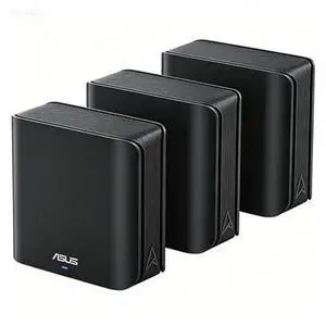 ASUS ZenWiFi Cube BD4 WiFi 7 Mesh Router, AiProtection, AiMesh, Smart Scenario Acceleration, Dual-Band WiFi 7 Wireless, Dual 2.5G Ports, STR Mode, eMLSR Mode - Black(3-pack) ASUS ZenWiFi Cube BD4 WiFi 7 Mesh Router, AiProtection, AiMesh, Smart Scenario Acceleration, Dual-Band WiFi 7 Wireless, Dual 2.5G Ports, STR Mode, eMLSR Mode - Black(3-pack)