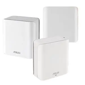 ASUS ZenWiFi Cube BD4 WiFi7 Mesh Router, AiProtection, AiMesh, Smart Scenario Acceleration, Dual-Band WiFi 7 Wireless, Dual 2.5G Ports, STR Mode, eMLSR Mode - White(3-pack) ASUS ZenWiFi Cube BD4 WiFi7 Mesh Router, AiProtection, AiMesh, Smart Scenario Acceleration, Dual-Band WiFi 7 Wireless, Dual 2.5G Ports, STR Mode, eMLSR Mode - White(3-pack)