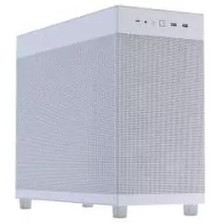 ASUS Prime AP303 - Mesh Panel Case, supports ATX, M-ATX, and MINI-ITX motherboards, filter-grade mesh panel, USB Type-C port, 34mm cable management space, 360mm AIO liquid cooler, white ASUS Prime AP303 - Mesh Panel Case, supports ATX, M-ATX, and MINI-ITX motherboards, filter-grade mesh panel, USB Type-C port, 34mm cable management space, 360mm AIO liquid cooler, white